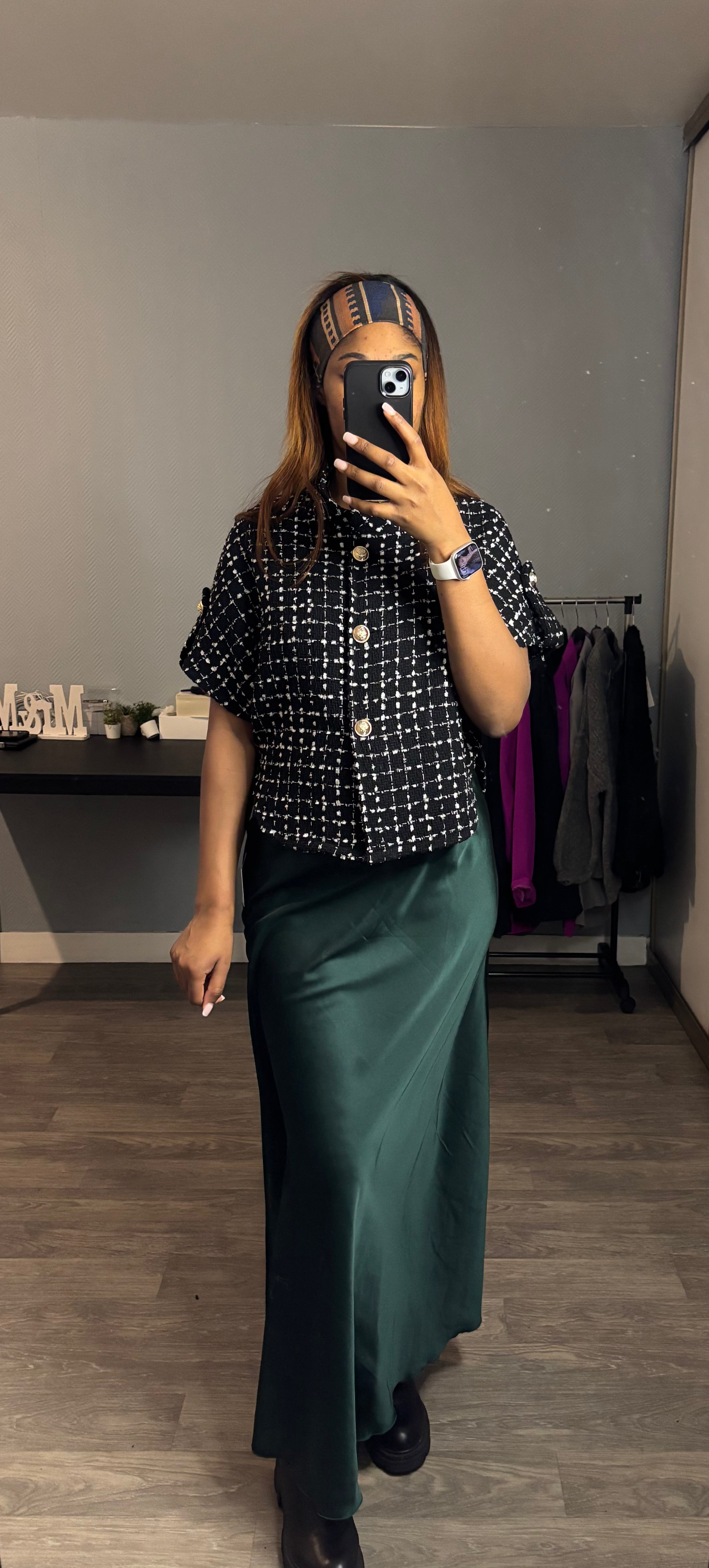 Jupe en Satin Sophia