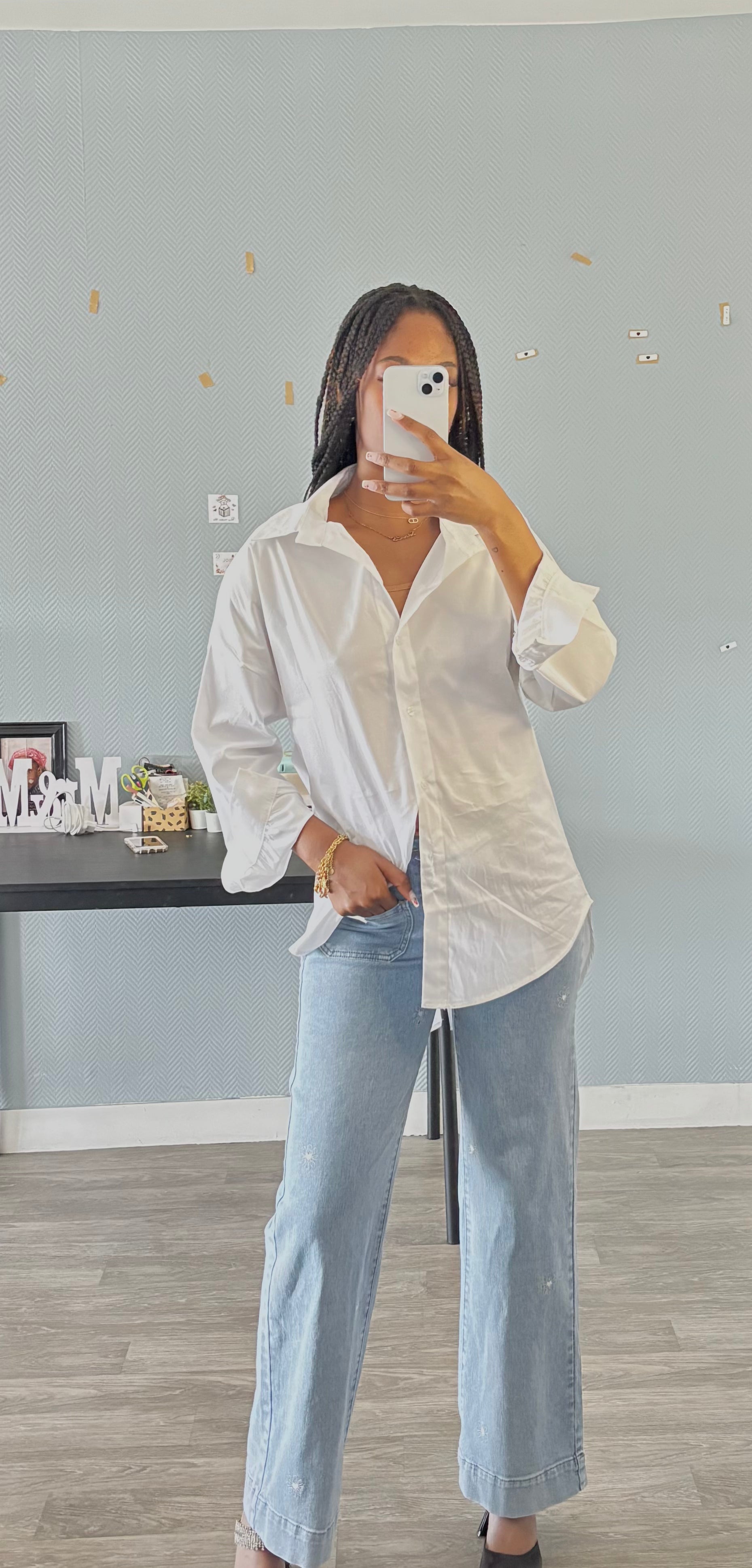 Chemise Blanc Chic