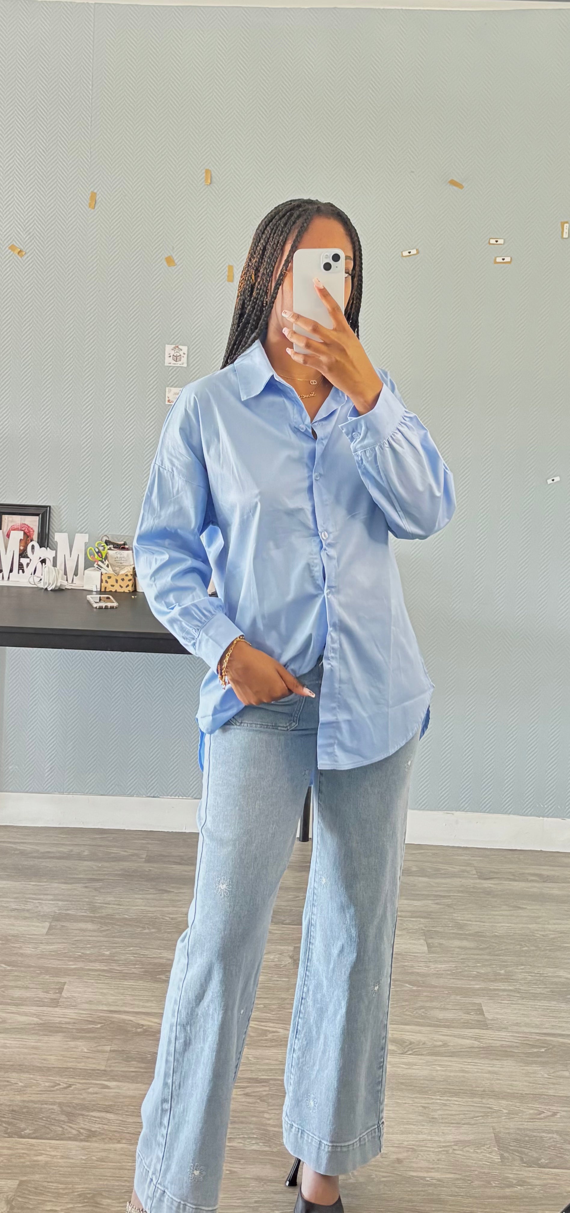 Chemise Bleu Chic