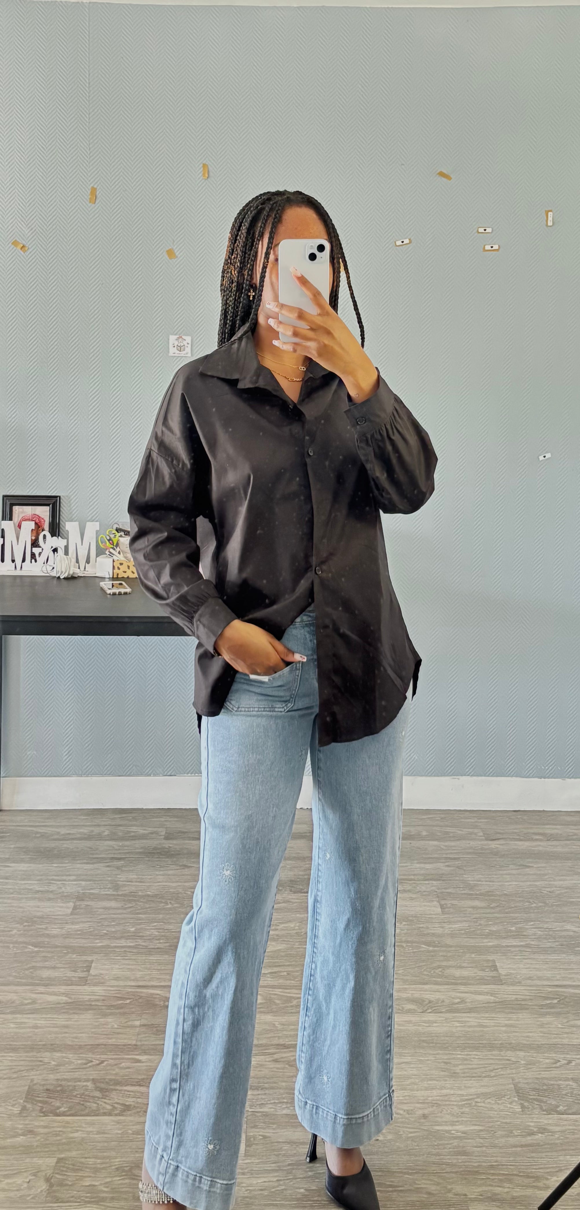 Chemise Noir Chic